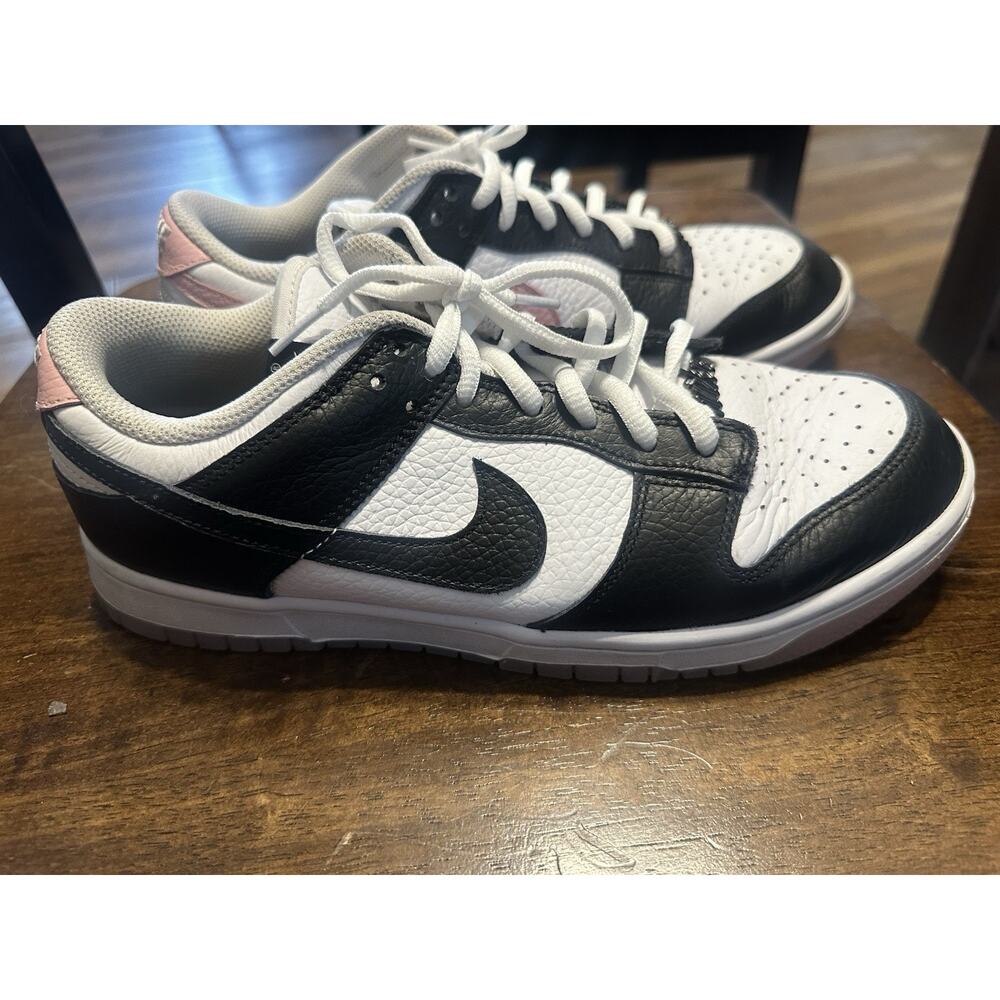 Nike Dunk Low Unlocked fj2253-901 Pink & Black swoop right pink Men sz8.5 w sz10 - Picture 5 of 12
